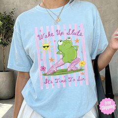 Wake Up Sluts It’s Time To Sin Frog Shirt Funny Girls Trip Party Graphic Tee