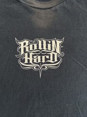 Vintage ODM Rollin Hard Lowrider Cholo Graphic Shirt-2XL-Y2K-Read-La Raza-2002