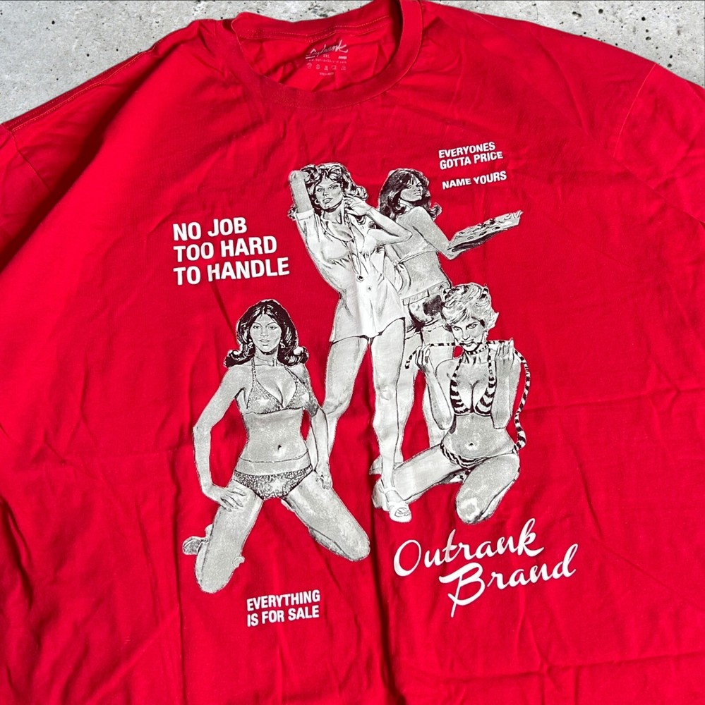 Outrank Sexy Graphic Tee Size 2XL