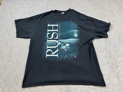 Rush Shirt Mens XL Black Clockwork Angels Tour 2013 Tee Rock Band T-Shirt