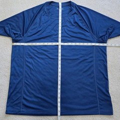Performance Athletic Tee Shirt Men’s XL Blue Moisture Wicking