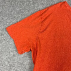 Polo Ralph Lauren Shirt Mens XL Orange Pocket Tagless Crewneck Cotton Jersey