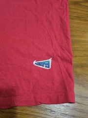 AeroSpeed Shirt Mens One Size Red Logo Blank Tee T-Shirt Made In USA
