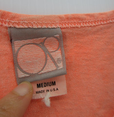 VTG Ocean Pacific Shirt Men Medium Orange OP Tank Top Artistic Surf Skate 80s *