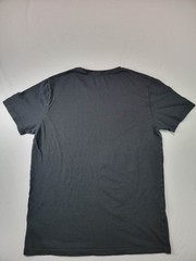 Old Navy Nirvana Smiley Face Band T-Shirt Small Gray Graphic Yellow Logo