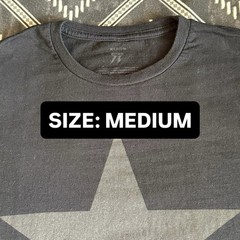DAVID BOWIE Blackstar Licensed T-Shirt 2021. MEDIUM Bowie 75 Preowned NV