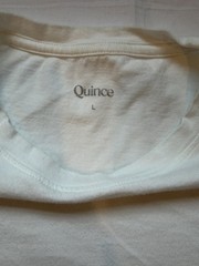 Quince Men’s Cotton Modal Crew Neck Tee White Size Large Basic Undershirt