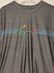 Greg Norman Play Dry Men’s Black Short Sleeve Crew Neck T-Shirt Size XXXL