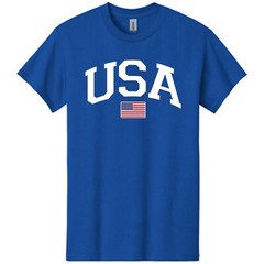 Patriotic American USA Graphic Tee | USA T-shirt | USA Flag T-shirt