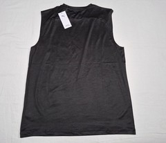 Puma Mens All In Sports Short Sleeve Sports Training Gym Tank Black White