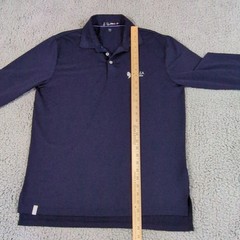 Ralph Lauren RLX T Shirt Men’s M Blue Polo Wicking Golf Maui Hawaii Long Sleeve