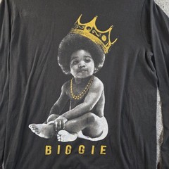 The Notorious B.I.G. Biggie Smalls Baby Crown Long Sleeve Shirt Men’s Small
