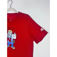 Adidas Nebraska Cornhuskers Herbie Husker Red Creator Tee Mens Medium