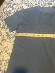 BYLT Premium Basics Drop-Cut Lux T-Shirt Blue Size XL NWT