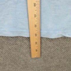 Foundry Mens Shirt Size LT Pullover True Nautical Blue Short Sleeve 100% Cotton