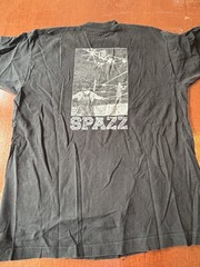 Vintage SPAZZ tour Shirt Original 97 Charles Bronson Infest 90s Dystopia XL