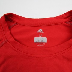 adidas Climalite Short Sleeve Shirt Men’s Red Used M