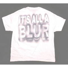 21 Savage T Shirt XXL White It’s All A Blur Tour Slaughter Gang Drake NEW *spots