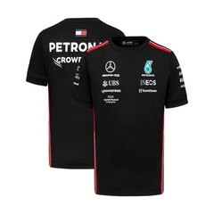 Mercedes AMG Petronas F1 Men’s Team Driver T-Shirt Black Size M NWT