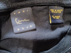 Vintage Streetwear 90’s Karl Kani Gold T-shirt Mens Sz L Graphic Tee Y2K Skate