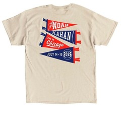 HOT Noah Kahan Chicago Merch T-shirt reprint 2slides