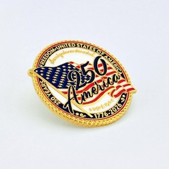 America 250 Years Lapel Pin – Patriotic USA 250th Anniversary Enamel Pin, 177…