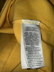 Polo Ralph Lauren Yellow T Shirt Mens 2XB Jersey Crewneck Short Sleeve