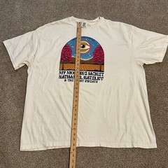 My Morning Jacket Shirt Mens 3XL Band Tee Graphic Rock Grunge Tour T-shirt