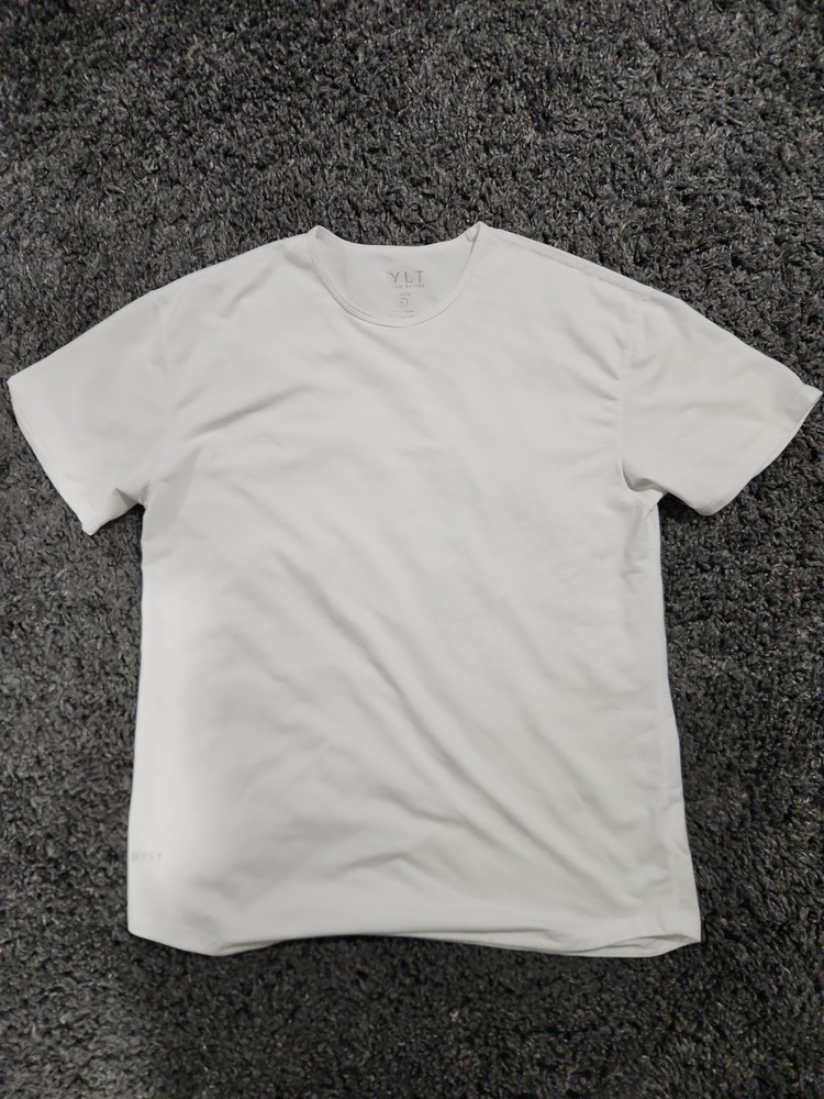 BYLT Premium Basics Shirt Mens XL White Signature Crewneck Tee Shirt Extra Large