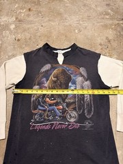1993 3D Emblem Easy Riders Cut Off T-Shirt, FADER, Size Medium, Pendleton Oregon