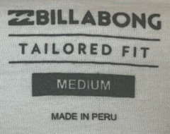 Billabong Mens Shirt Small Medium Short Sleeve Tailored Flower Wreath Graphic