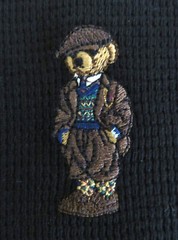 Polo RALPH LAUREN Men’s Shirt Tweed Bear Thermal Long Sleeve Waffle Knit XL XXL