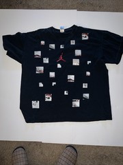 Air Jordan 21 Black T-Shirt Basketball Print size XXXL 3x Brand