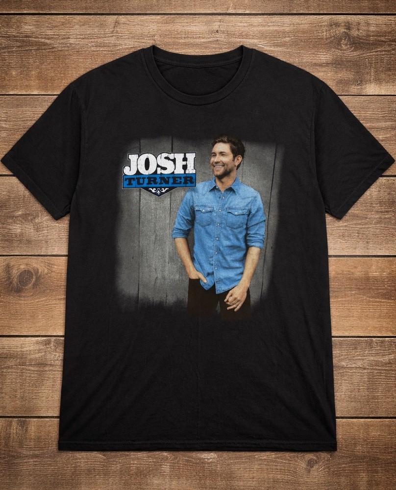 Josh Turner All About You Tour Adults Unisex T-Shirt Black Size Medium