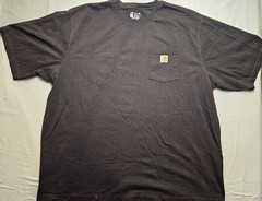 Carhartt Loose Fit Men Size 3 XL Pocket T-Shirt Dark Gray Short Sleeve Work Tee