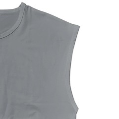 Men Summer Sleeveless Tank Top Loose Fit Solid Color Casual Shoulder Shirt