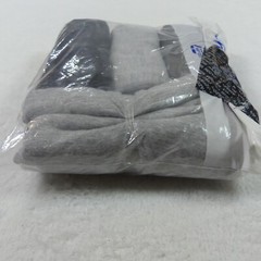 Gildan Shirts Mens Large Grey Black Crew Short Sleeve Cotton Blend 4 Pack