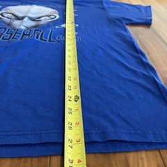 Alien Baseball T-shirt Sz: Large Jerzees Tee Shirt Occult UFO Y2K Unique Sports