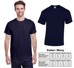 New Gildan G500 T-Shirts 100% Heavy Cotton COMBINE Any COLOR, Any SIZE Multipack