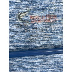 World Wide Sportsman Mens XL Blue Heathered Fishing Graphic T-Shirt Short Sleeve