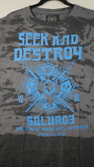 Genuine Vintage Salvage Brand T Shirt “Shogun” Charcoal V51T425 Size XXL