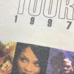 Vintage Puff Daddy Shirt Mens XL White 1997 No Way Out World Tour P Diddy 90s