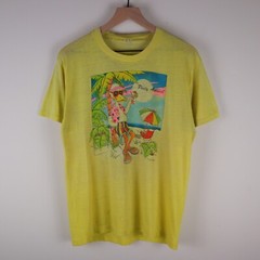 Vintage 80s Party Animal Duck Shirt Single Stitch Adult Large 19.5×27