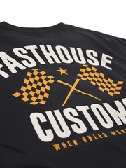 Fasthouse Men’s 68 Trick Short Sleeve T-shirt Customs Few Rules Motocross Tee