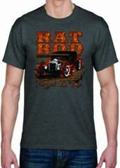 Adult DryBlend® T-Shirt – (RAT ROD – ROARIN HOT ROD)