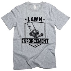 Father’s day Funny lawn enforcement Dad grandpa tee shirt law care tee