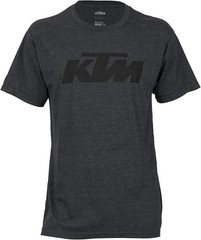 KTM LOGO TEE – CHARCOAL HEATHER – SIZE MEDIUM – 3PW250052303