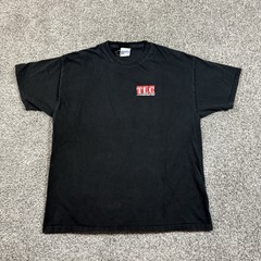 Vintage Discovery Channel TLC Trading Spaces T-Shirt Xl Promo Black Short Sleeve