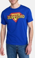 Super Dad Shirt Mens 3XL Blue Way To Celebrate Father’s Day Graphic Tee