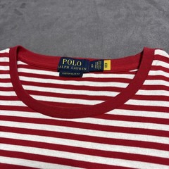 Polo Ralph Lauren Shirt Men’s XL Red White Custom Fit Slim Where’s Waldo